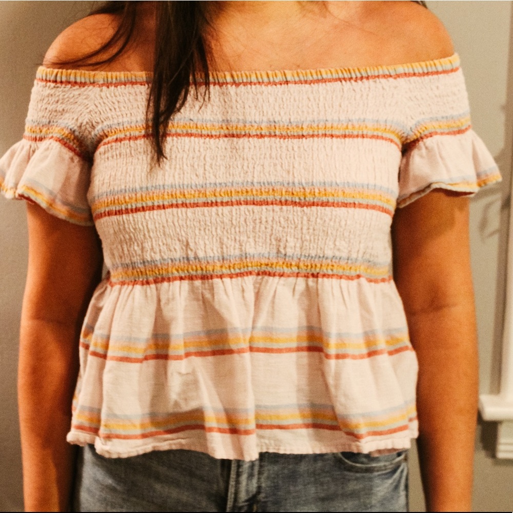Off the shoulder top